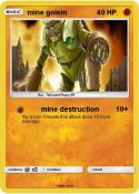 mine golem