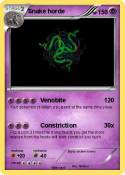 Snake horde