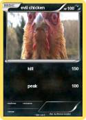 evil chicken