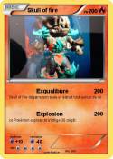 Skull of fire