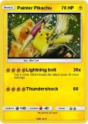 Painter Pikachu