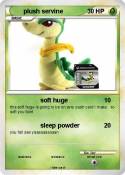 plush servine