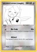 uncolerd eevee