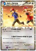 Ash x Serena