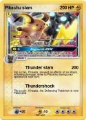 Pikachu slam