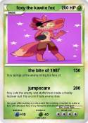 foxy the kawiie