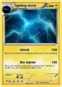 lighting storm