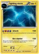 lighting storm