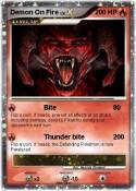 Demon On Fire