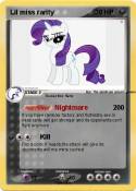 Lil miss rarity