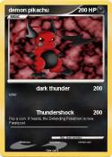 demon pikachu