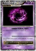 BLACK HOLE