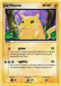 just Pikachu