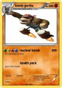 bomb gorilla