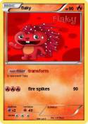 flaky