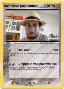 Animateur pas