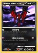 monstre afreux