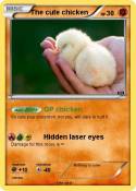 The cute chicke