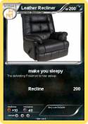 Leather Recline