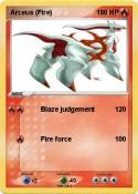 Arceus (Fire)
