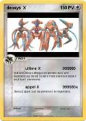 deoxys X