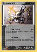Arceus lvl.100