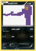 purple man