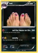 feet