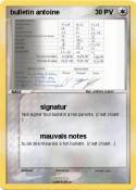 bulletin antoin