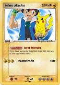 ashes pikachu