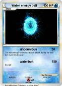 Water energy