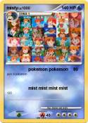 misty