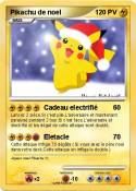 Pikachu de noel