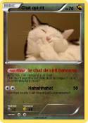 Chat qui rit
