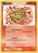 flame tiger