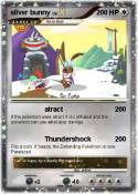 silver bunny