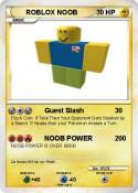 ROBLOX NOOB