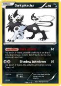 Dark pikachu