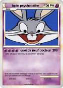lapin psychopat