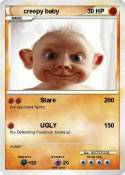 creepy baby