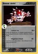Bowser skelet