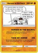 Horses in the