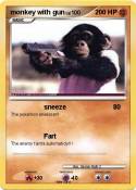 monkey with