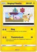 Singing Pikachu