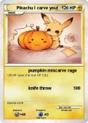 Pikachu I carve