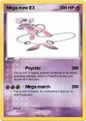 Mega mew EX
