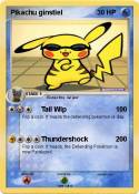 Pikachu ginstie
