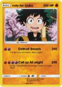 vote for Izuku