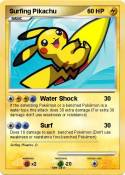 Surfing Pikachu