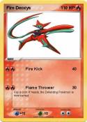 Fire Deoxys